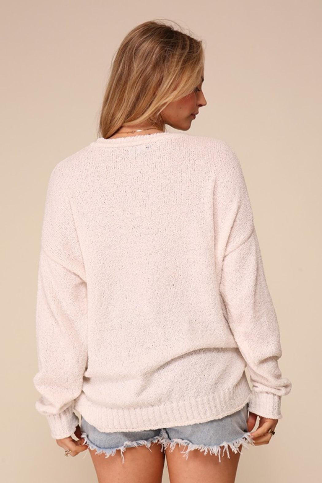 Flag Print Sweater Product Image