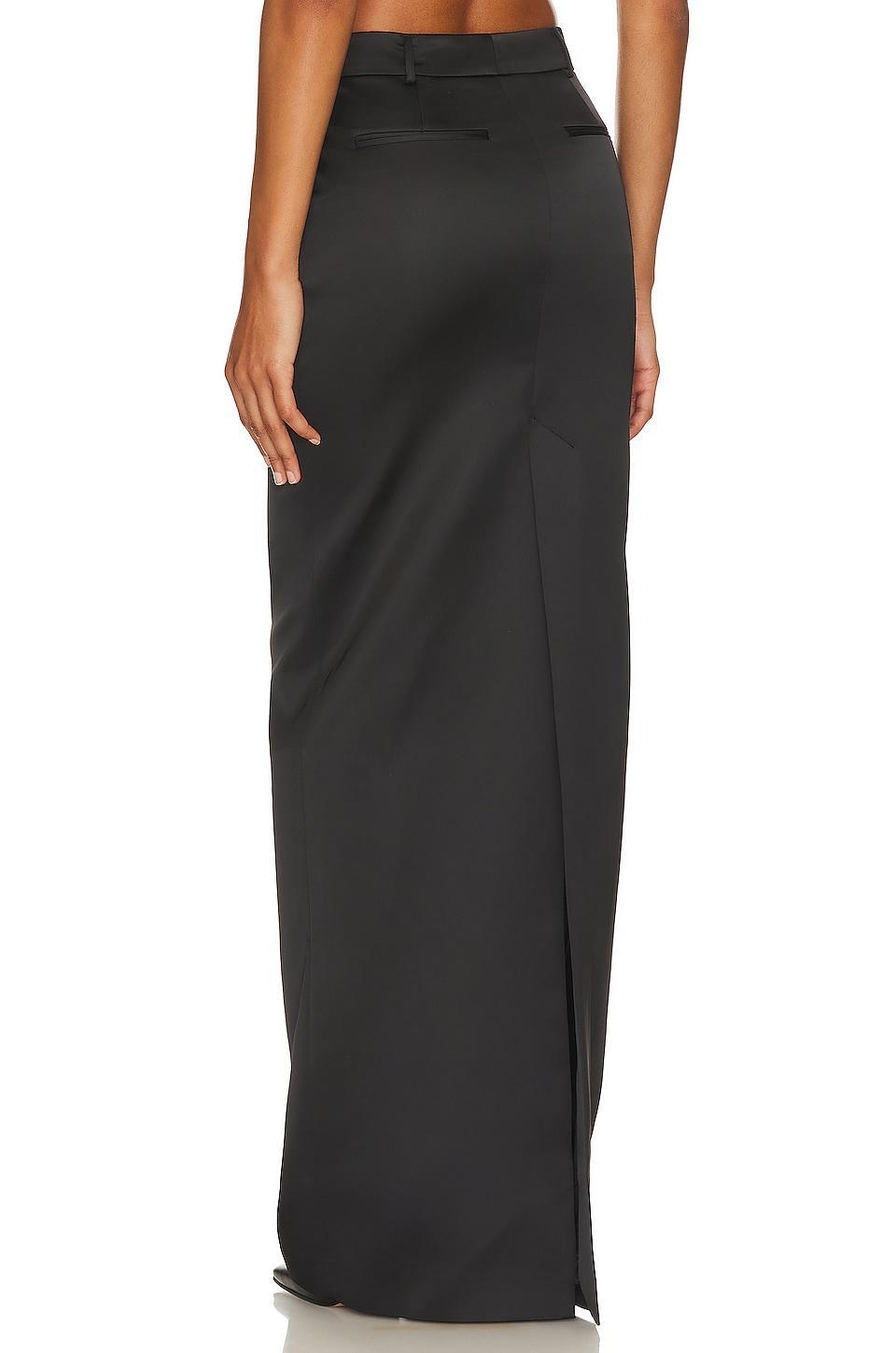 Long Satin Skirt Product Image