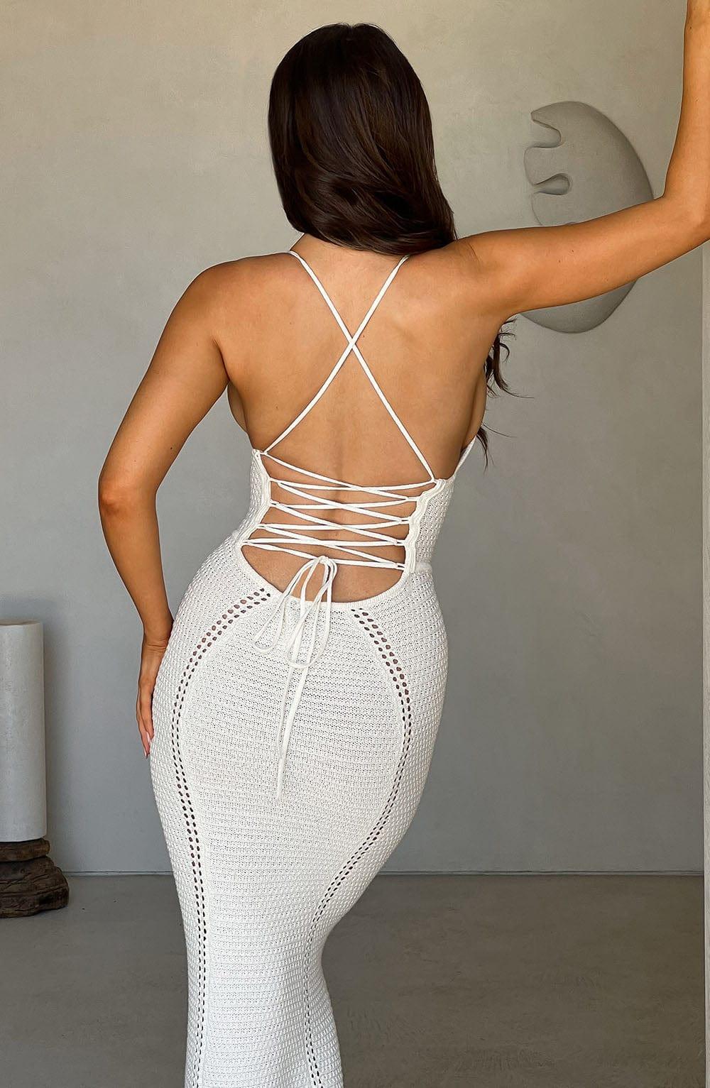 Xanthe Maxi Dress - White Product Image