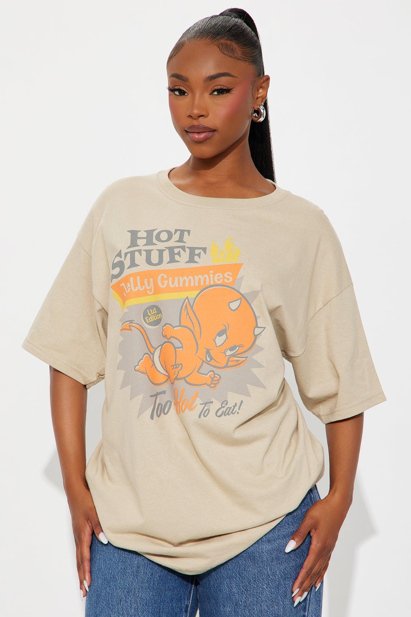 Hot Stuff Tee  - Natural Female Product Image
