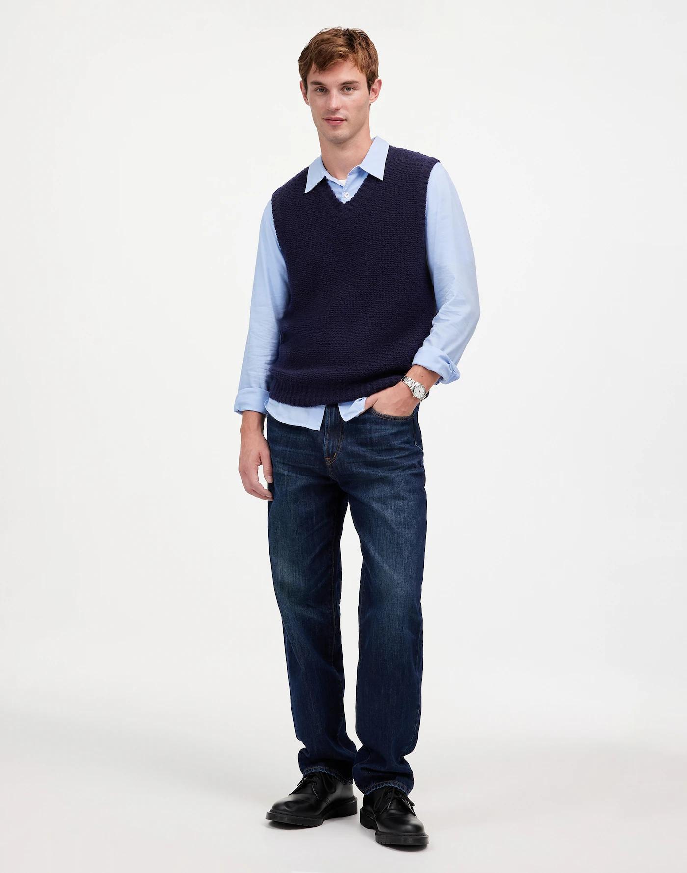Bouclé Sweater Vest Product Image