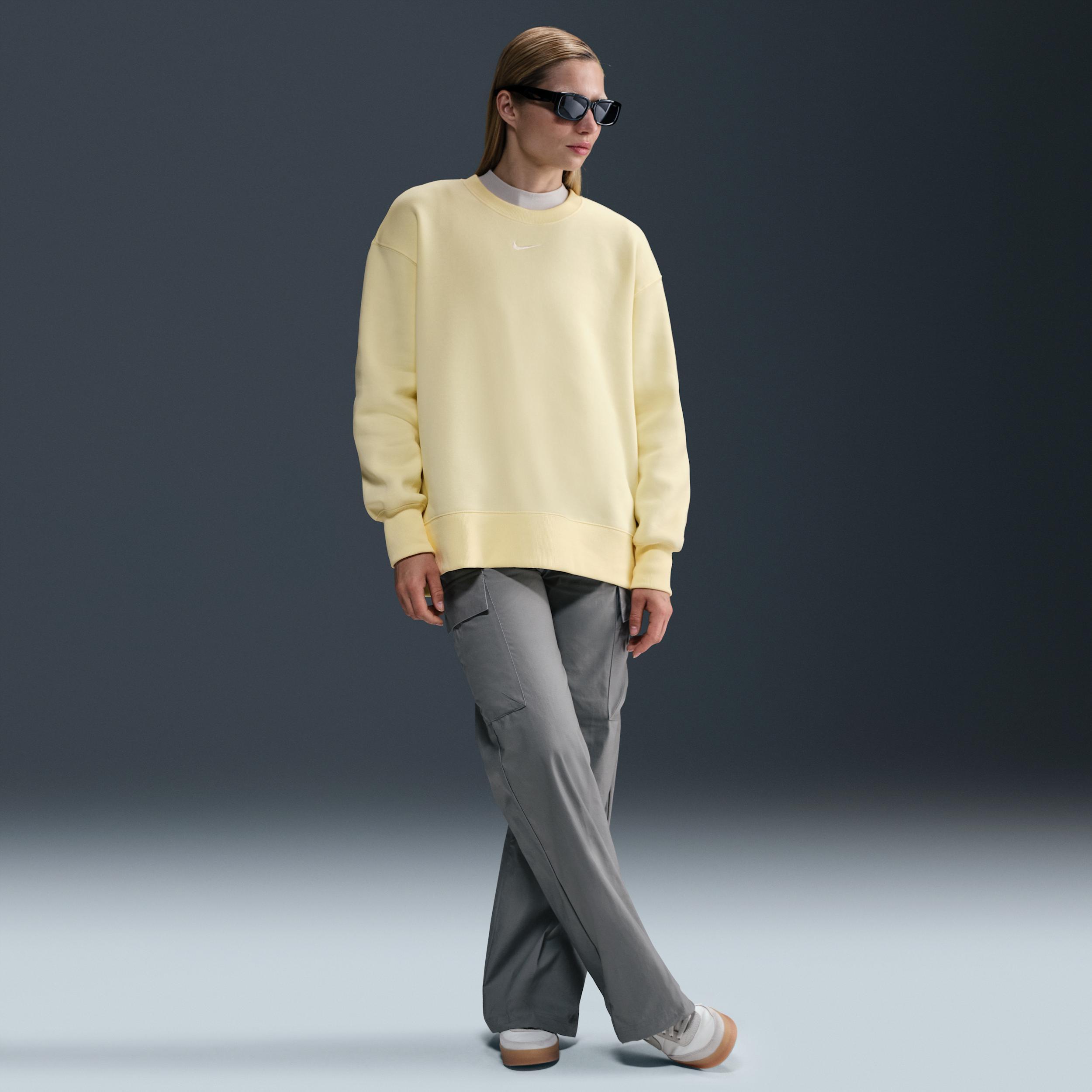 Women's Nike Sportswear Phoenix Fleece Oversized Crew-Neck Sweatshirt Product Image