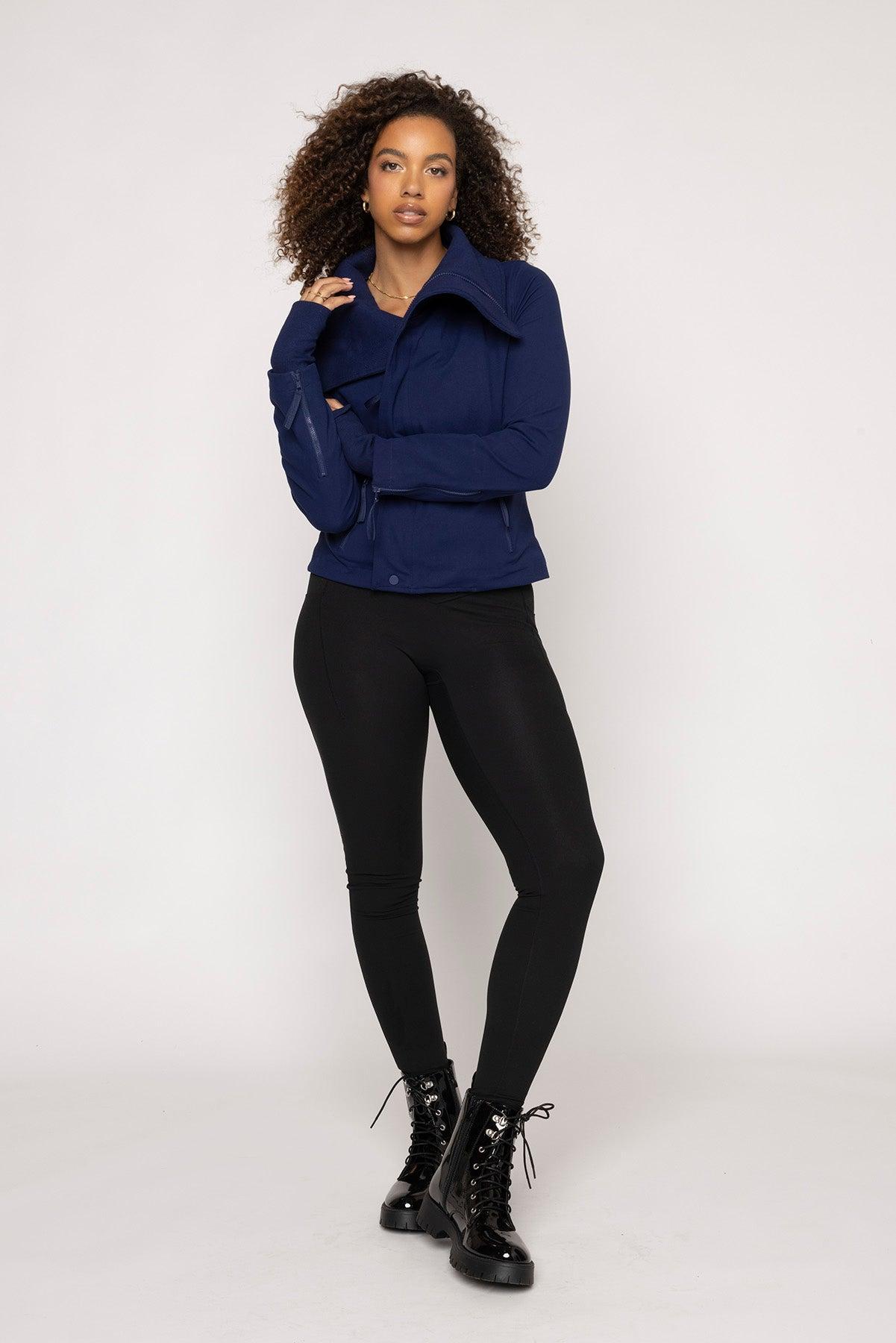 Heart Racer Moto Jacket - Black Product Image