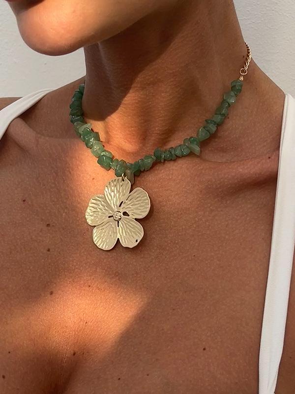 Flower Shape Necklaces Accessories Product Image