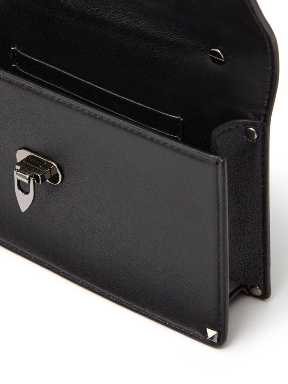 studded leather tote bag Product Image