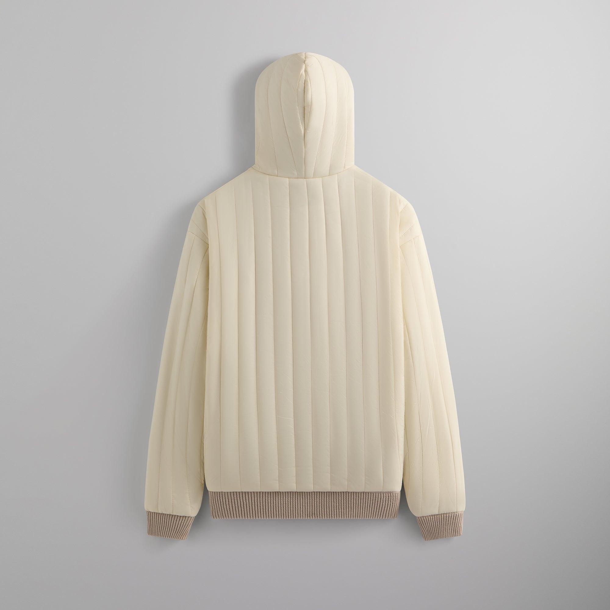 Kith Reversible Rib Knit Sierra Hoodie - Grain Male Product Image
