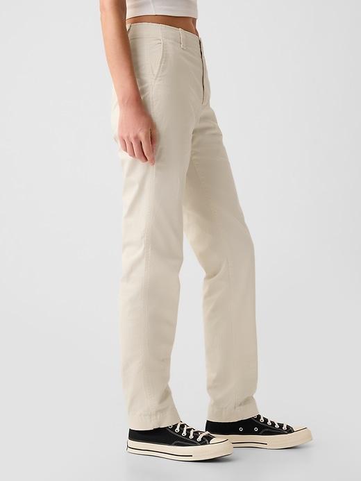 Mid Rise Downtown Khakis Product Image