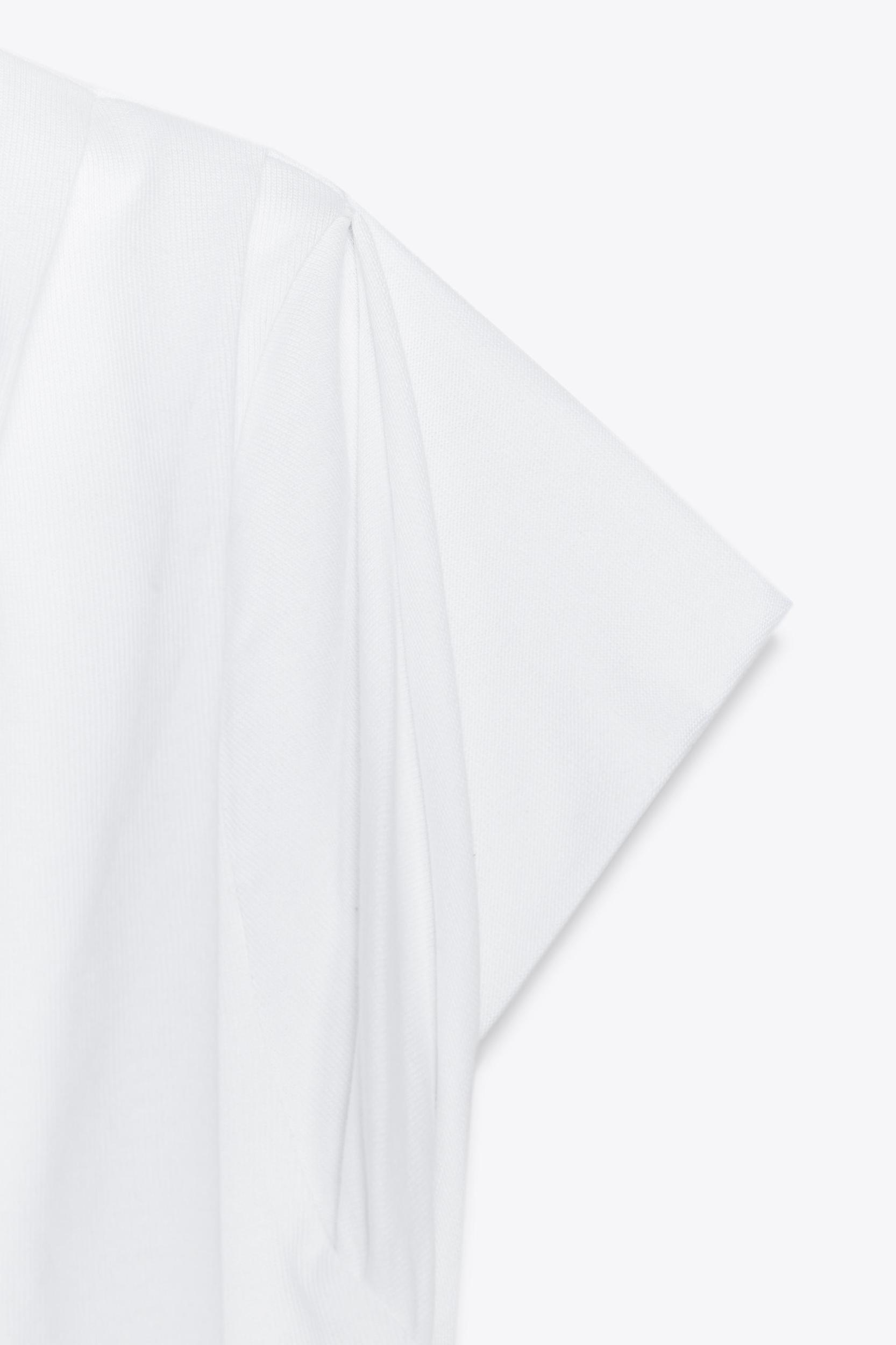 RUFFLE SHOULDER T-SHIRT Product Image