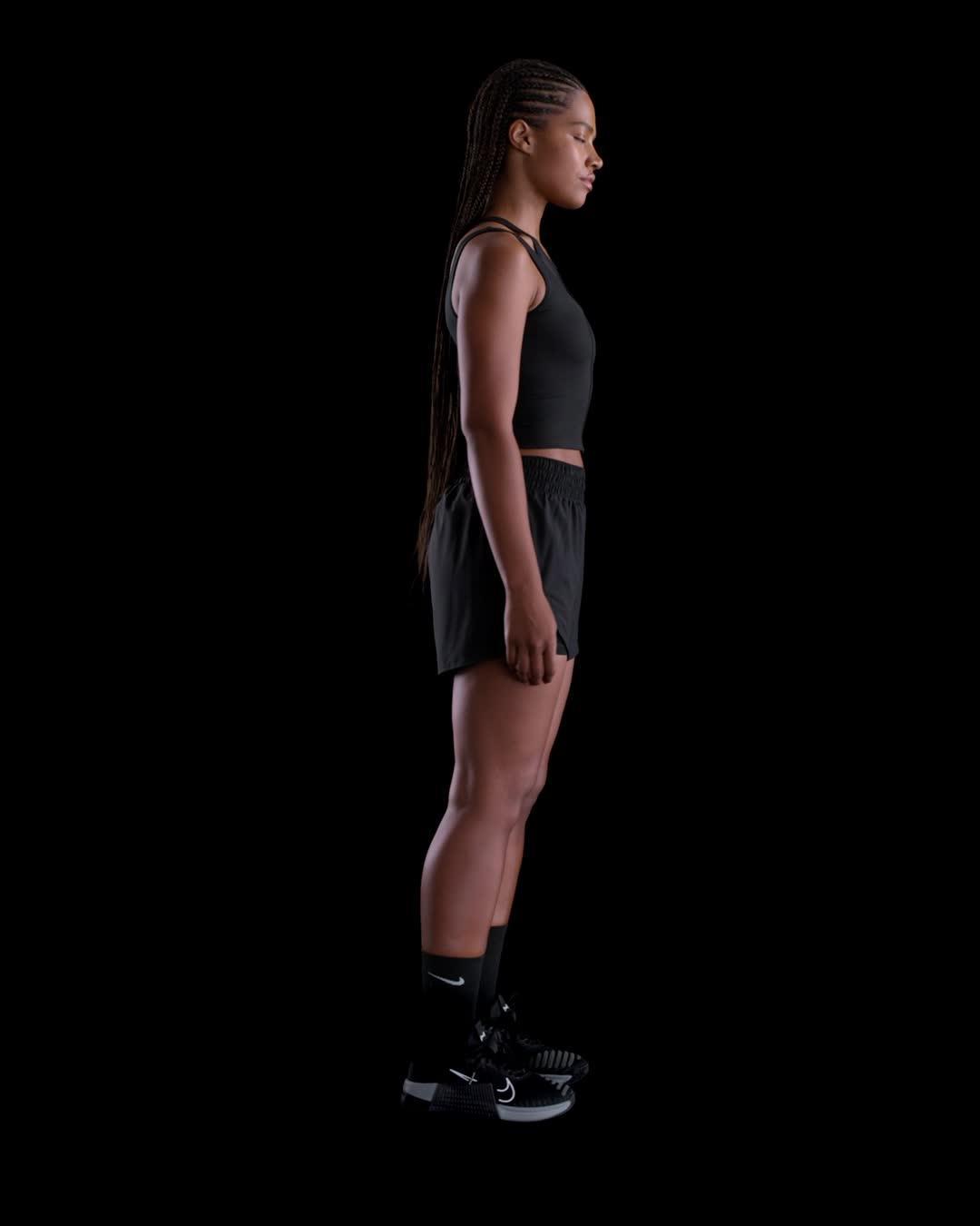 Nike Women's One Fitted Dri-FIT Cropped Tank Top Product Image