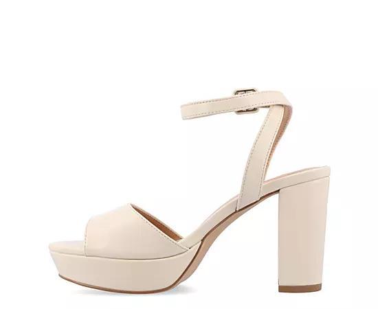 Journee Nairri Women's Pumps, Size: 9.5 Wide, Ivory Product Image