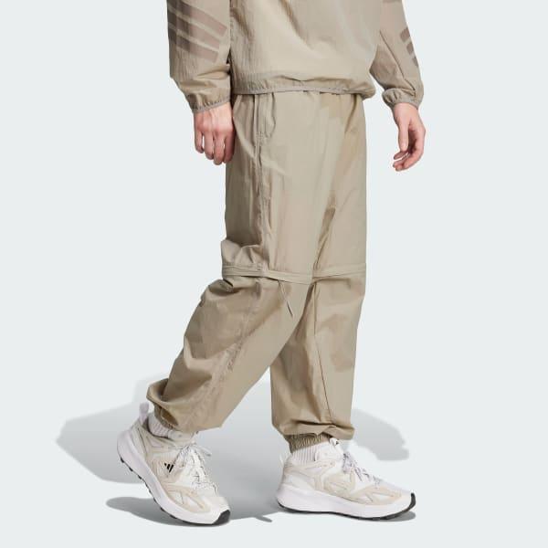 adidas City Escape Premium Zip-Off Cargo Pants Putty Beige XL Mens Product Image