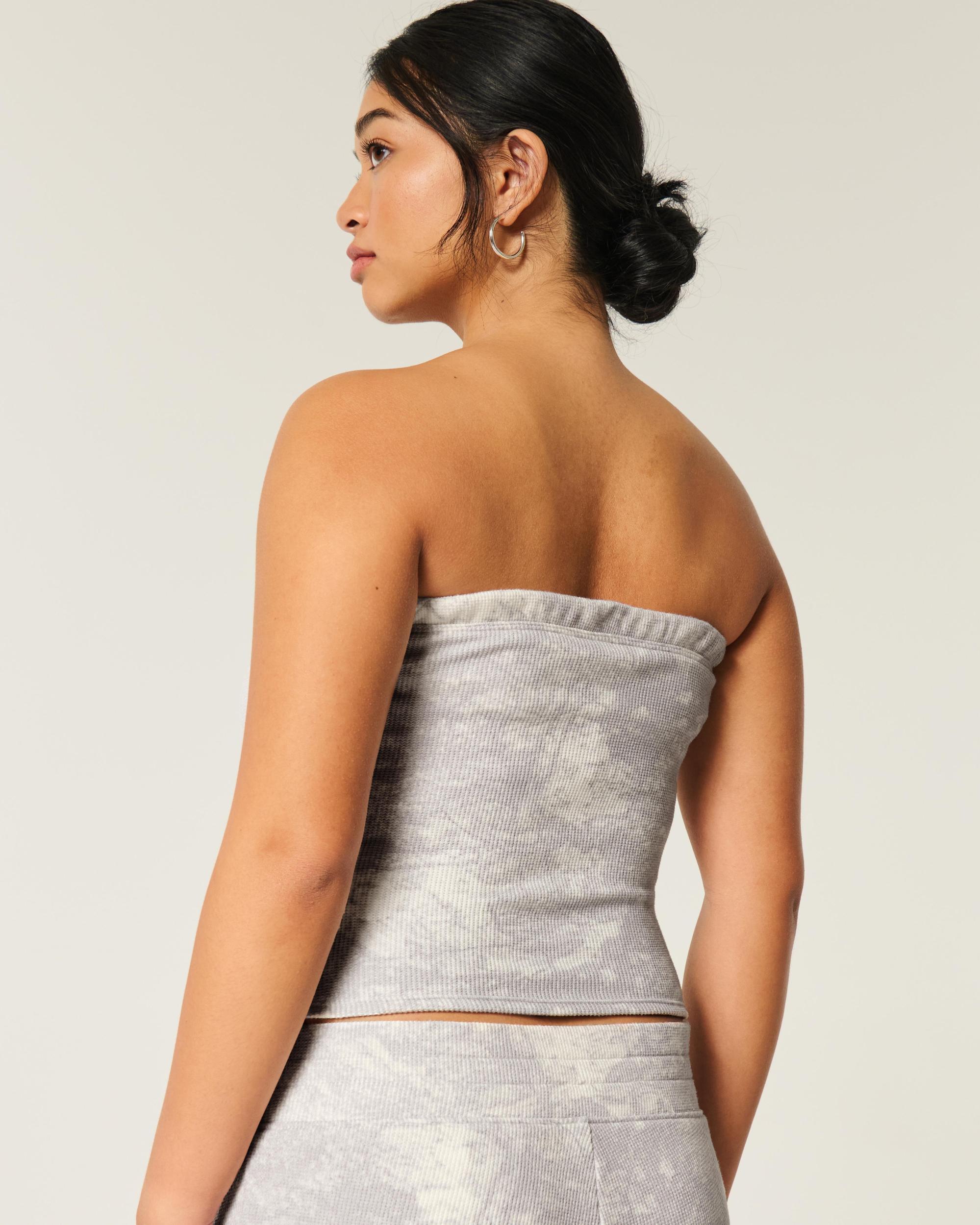 Gilly Hicks Cozy Waffle Bandeau Top Product Image