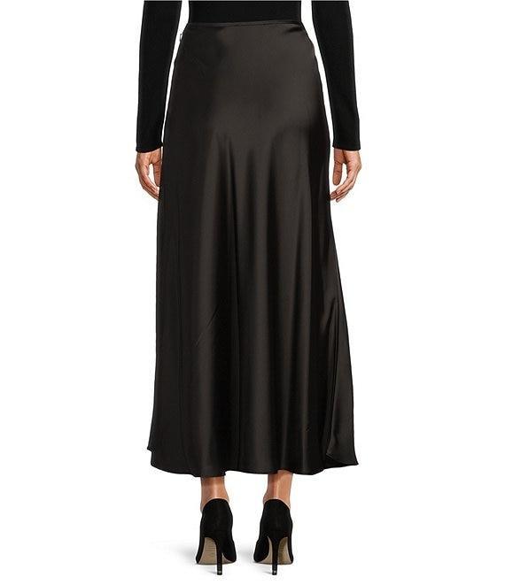Antonio Melani Bella A-Line Satin Maxi Skirt Product Image