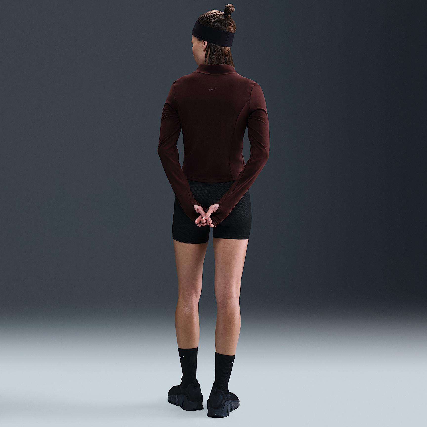 Nike Zenvy Women's Dri-FIT Full-Zip Long-Sleeve Top Product Image