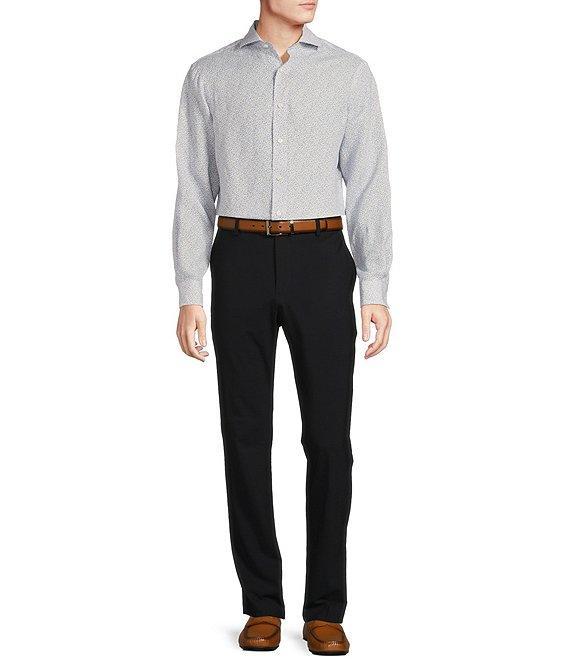 Daniel Cremieux Signature Label Albini Linen Floral Print Long Sleeve Woven Shirt Product Image