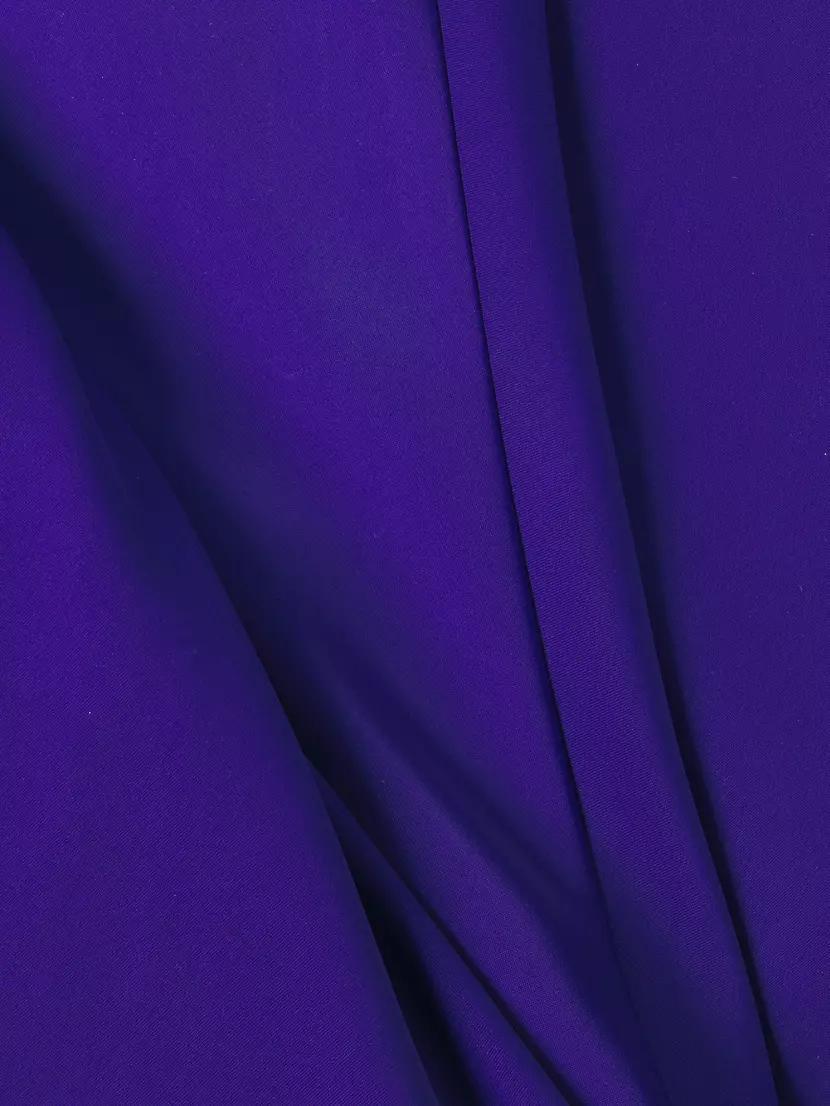 Satin Ruched Bodice Mermaid Gown Product Image