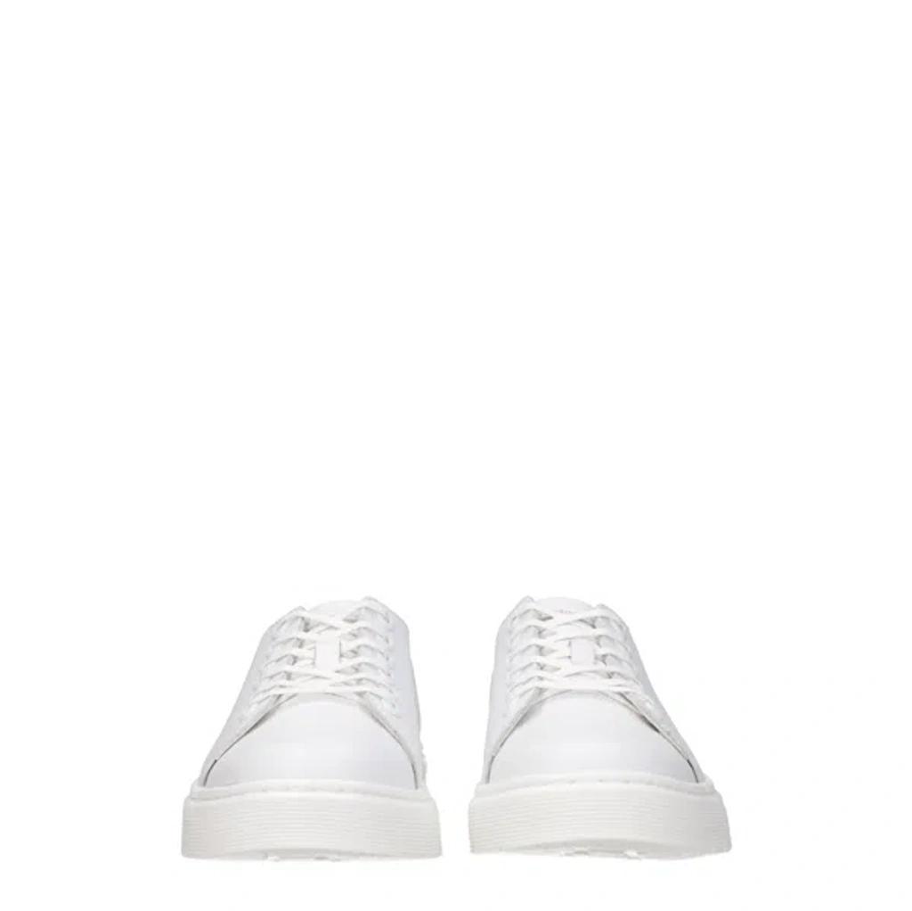 DR. MARTENS' Dr. Martens Man Sneakers White Size 12 Textile Fibers Product Image