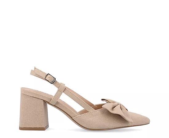 Journee Tailynn Women's Dressy Pumps, Size: 12 Wide, Grey Product Image