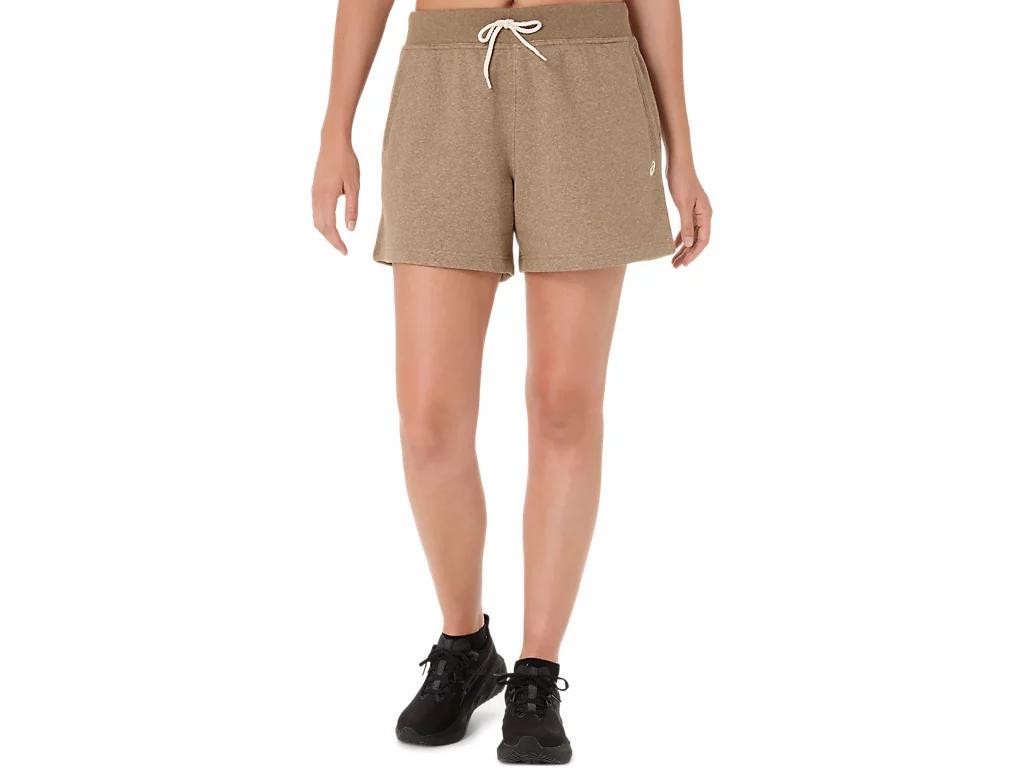 Womens ASICS Sunday Sana Fleece Short Product Image