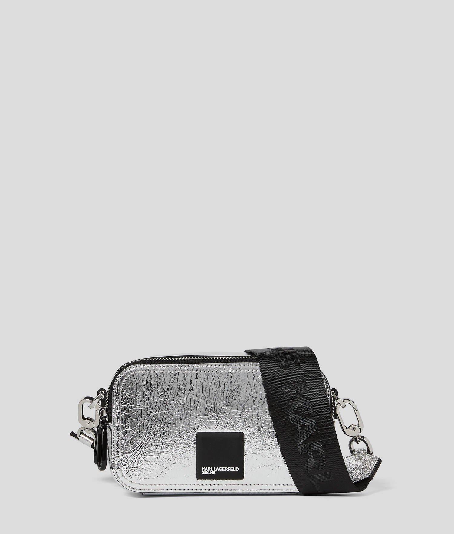 KLJ LOGO PATCH METALLIC CAMERA BAG Product Image