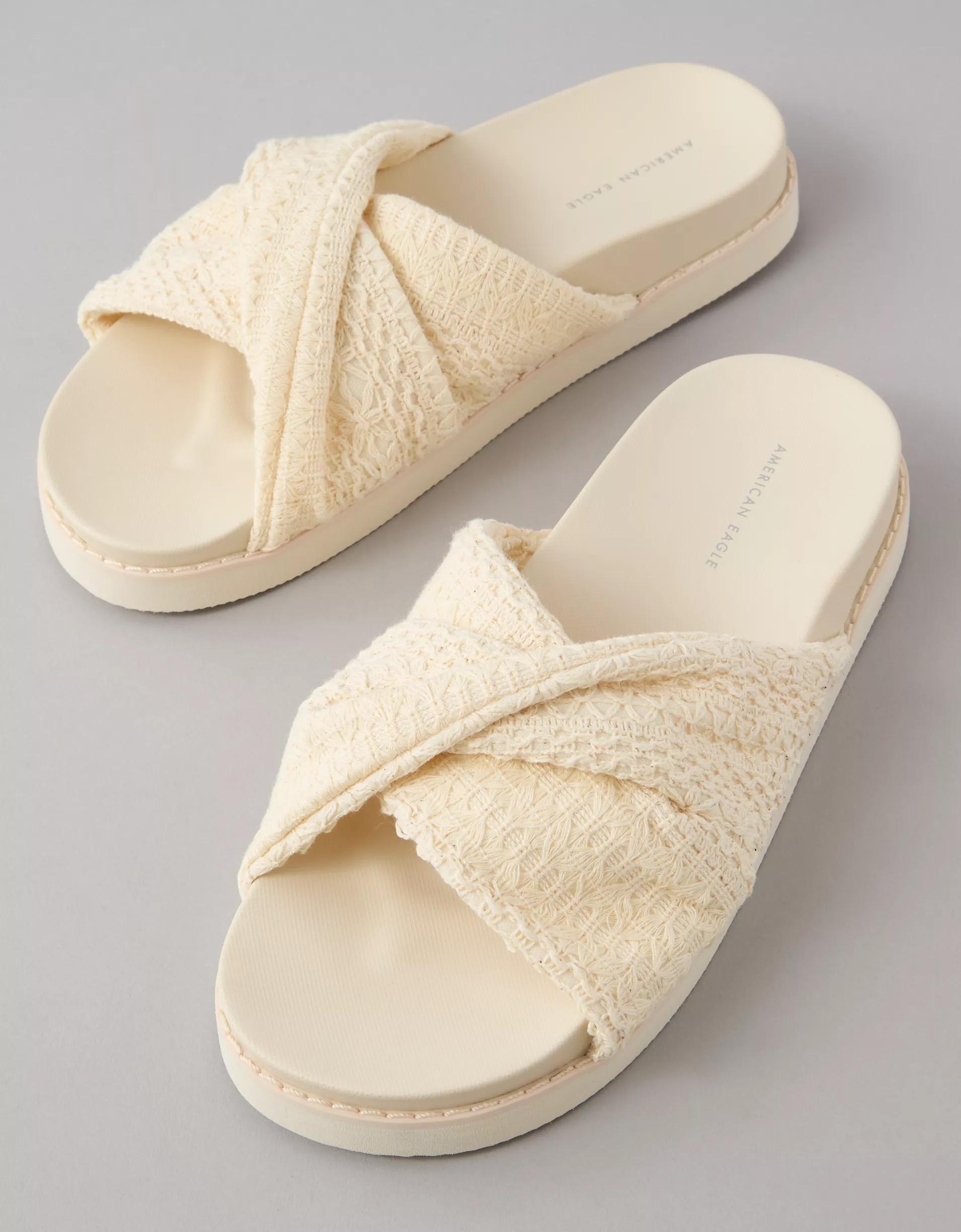 AE Twist Slide Eyelet Sandal Product Image