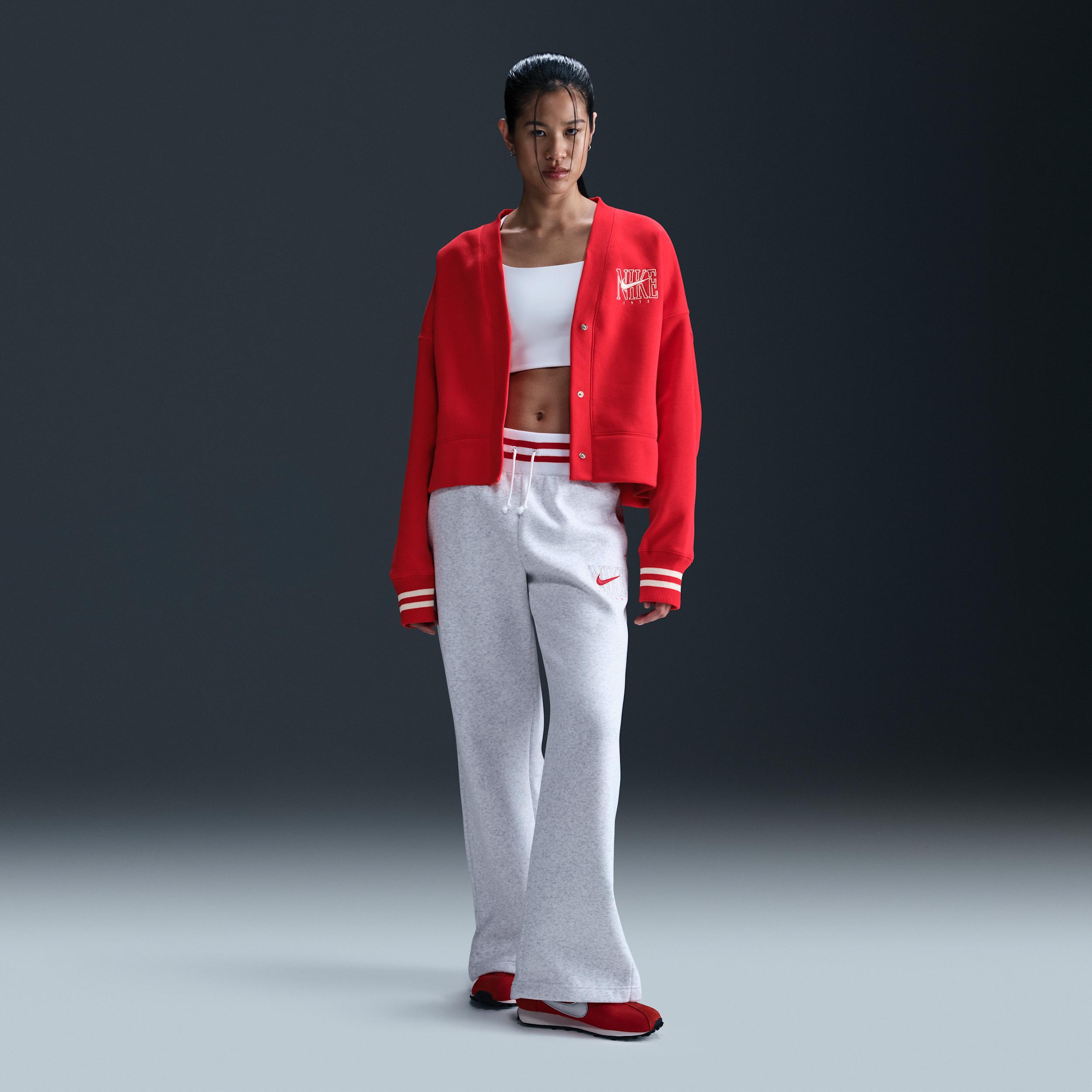 Women's Nike Sportswear Phoenix Fleece Over-Oversized Graphic Cardigan Product Image