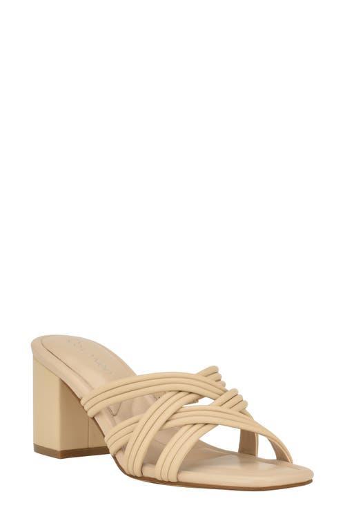 Calvin Klein Terisa Leather) Women's Sandals Product Image