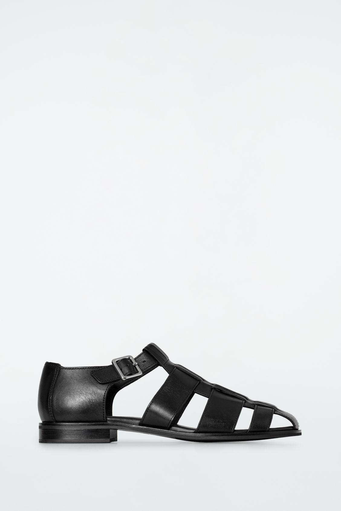 LEATHER FISHERMAN SANDALS Product Image