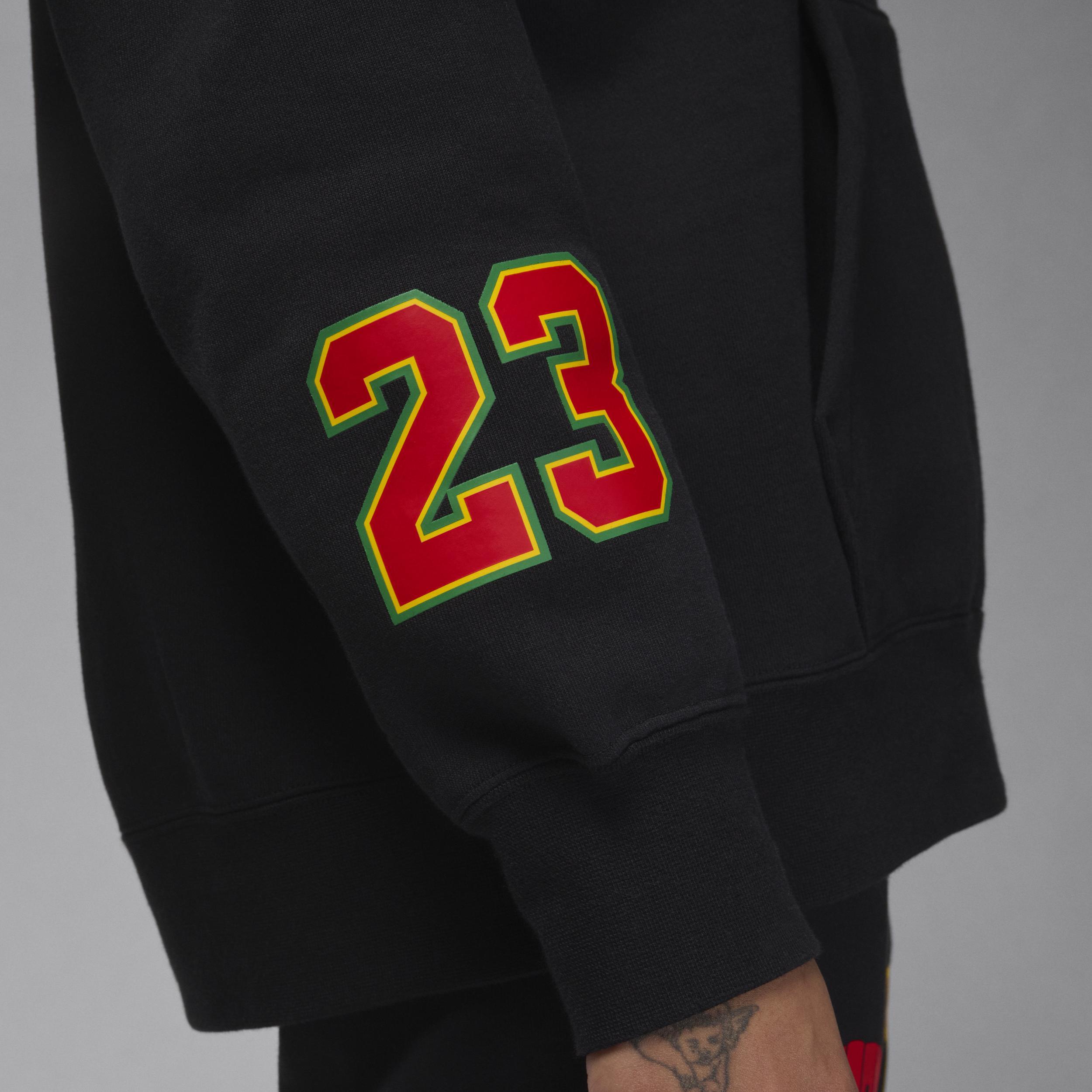 Jordan x Howard University Women's Satin-Lined Pullover Hoodie Product Image