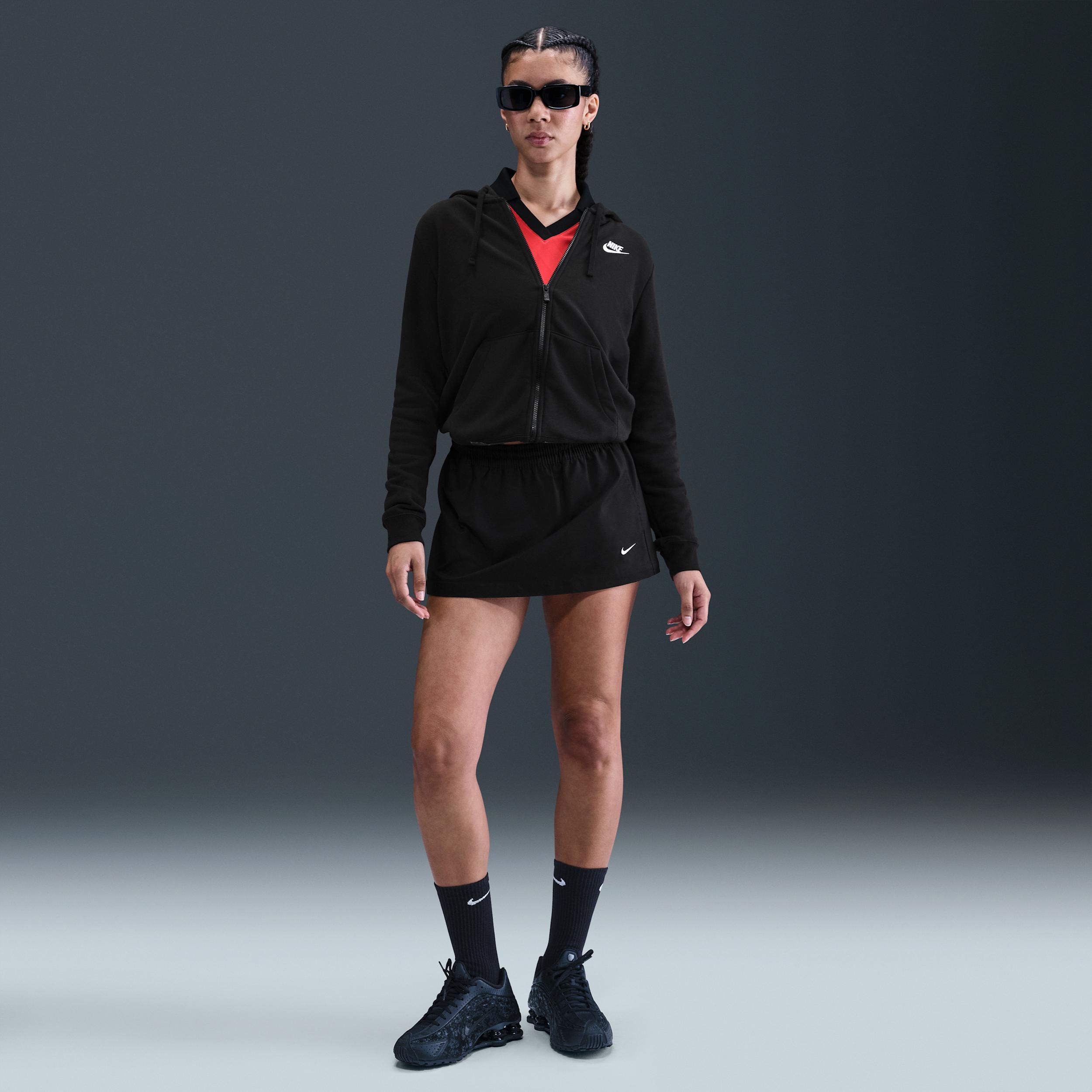 Women's Nike Sportswear Club Fleece Full-Zip Hoodie Product Image