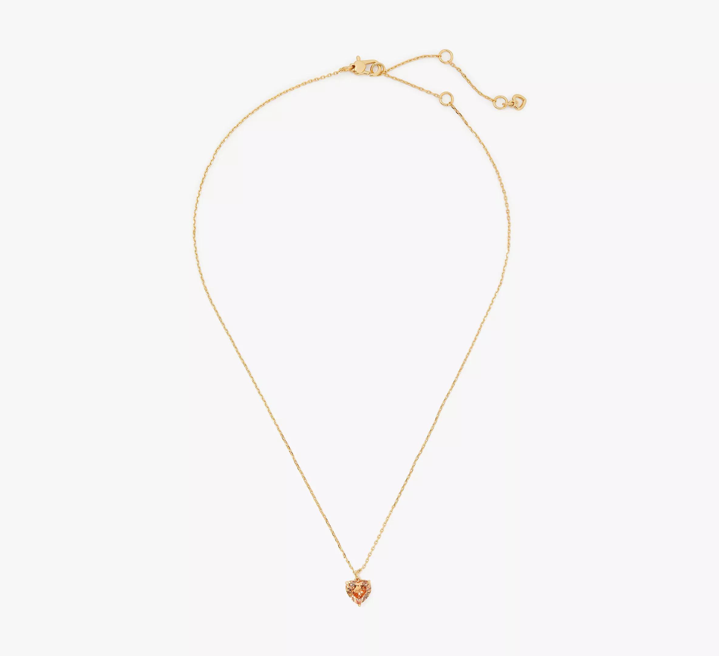 kate spade new york My Love Heart Short Pendant Necklace Product Image