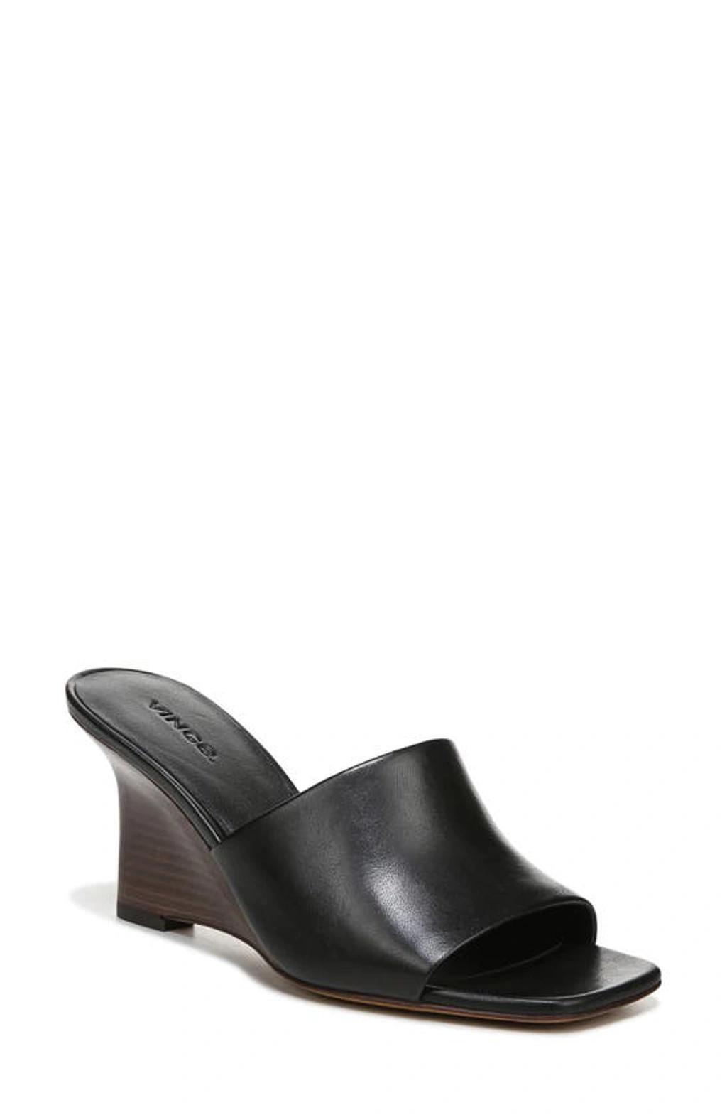 Womens Pia 75MM Leather Wedge Sandals Product Image