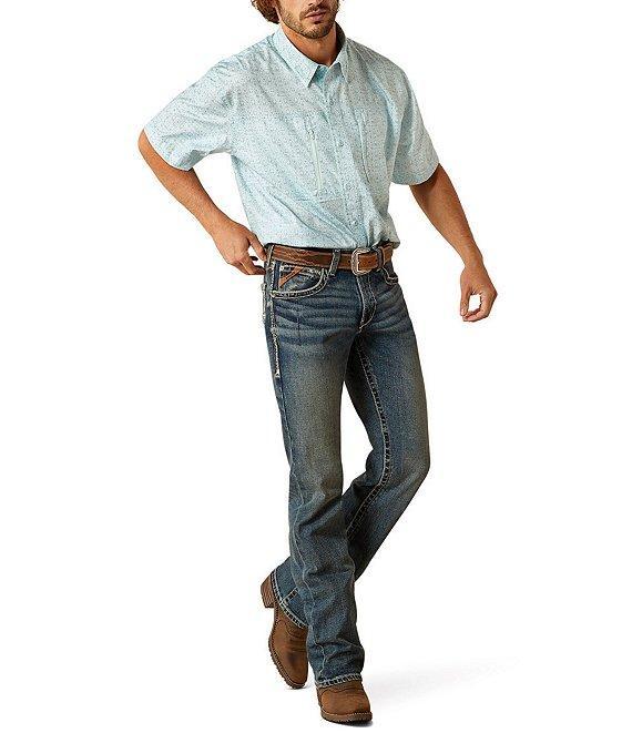 Ariat VentTEK Classic Fit Printed Short Sleeve Woven Shirt Product Image