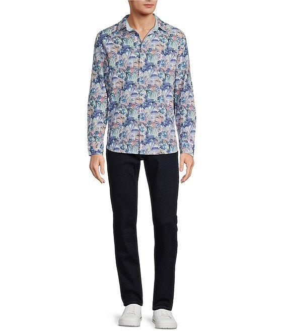 Tommy Bahama Nova Wave Amalfi Gardens Stretch Seersucker Long Sleeve Woven Shirt Product Image