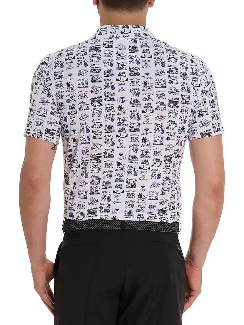 License To Chill Graphic Polo Shirt Product Image