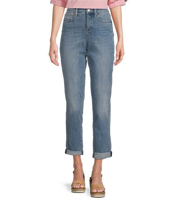 NYDJ Margot Rolled Cuff Girlfriend Jeans Product Image