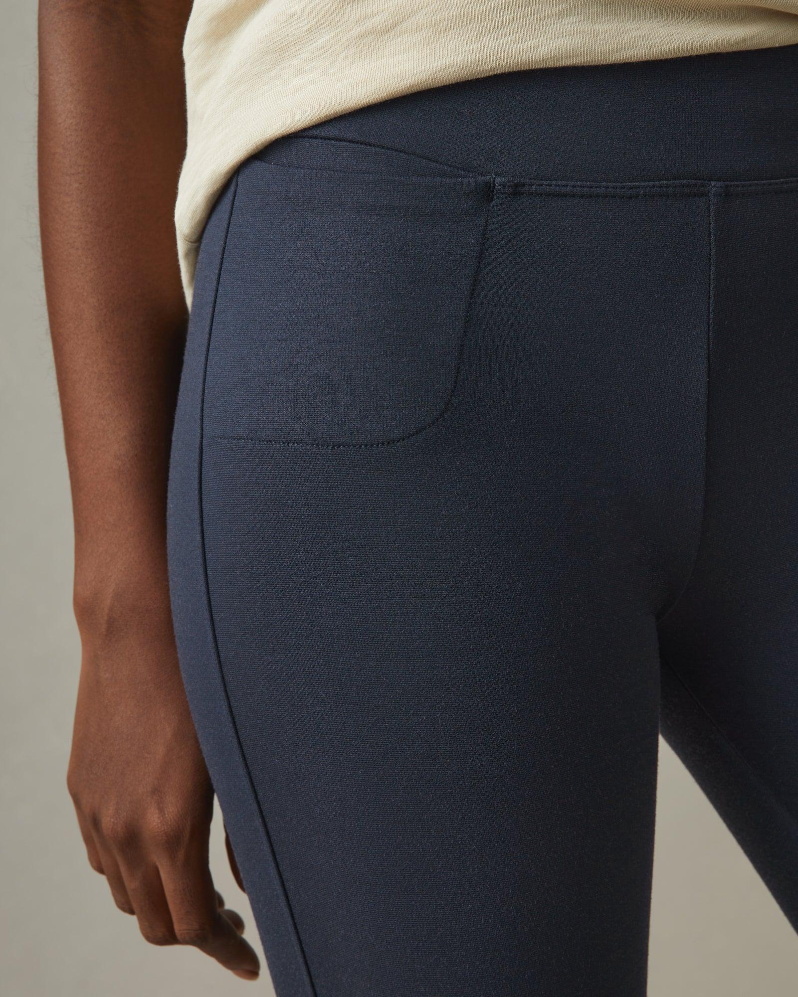 Women's Ponte Slim Pant - Heritage Navy Product Image