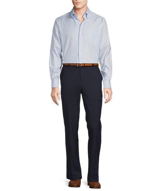 Daniel Cremieux Signature Label Solid Canclini Long Sleeve Woven Shirt Product Image