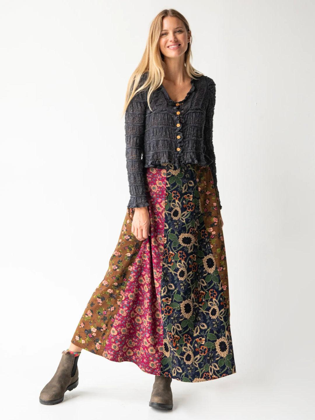 Juliet Ruffle Sweater Top Product Image