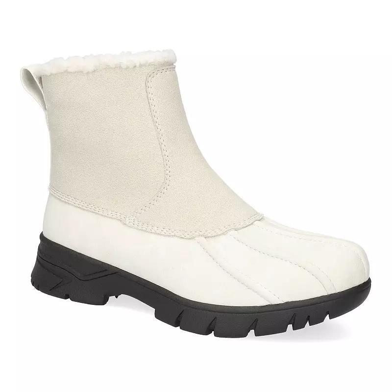 Easy Street Yuka Easy Works Women's Slip Resistant Waterproof Boots, Size: 6 Wide, Winter White Product Image