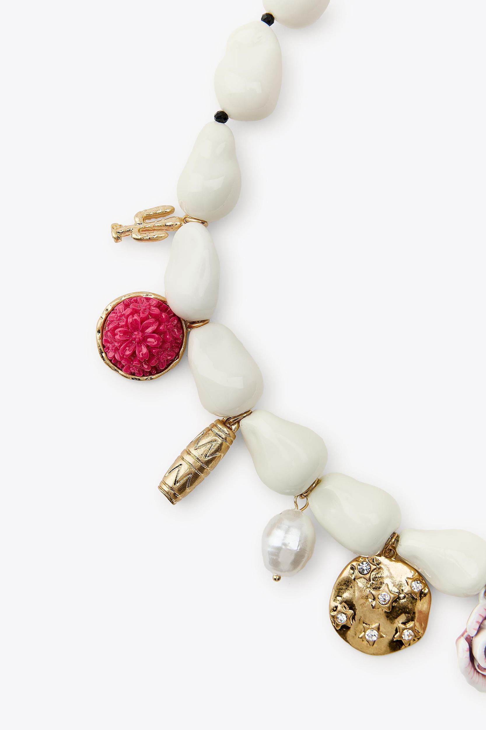 PEARL CHARMS NECKLACE Product Image