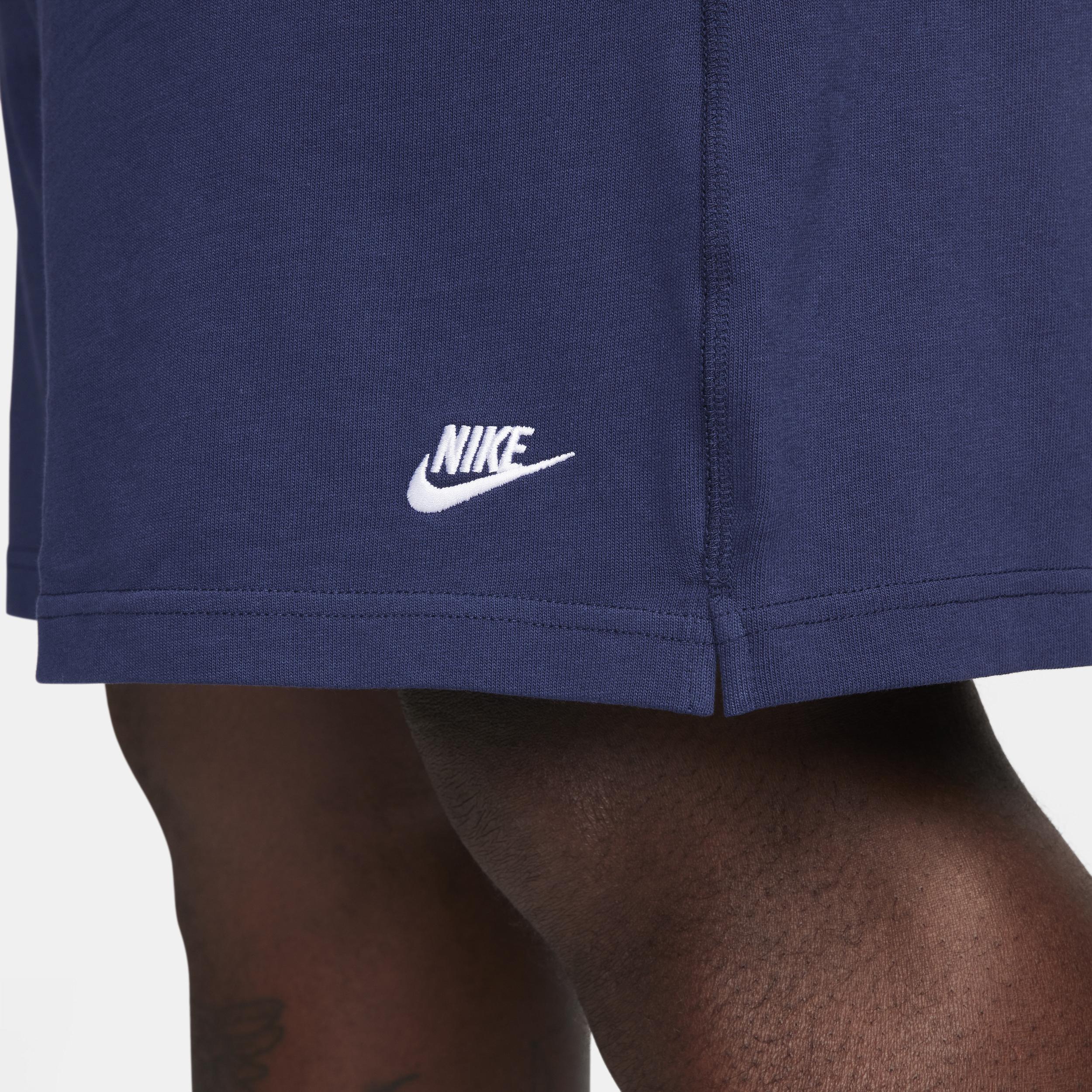 Men's Nike Club Knit Shorts, Size: XXL, Black Navy Product Image