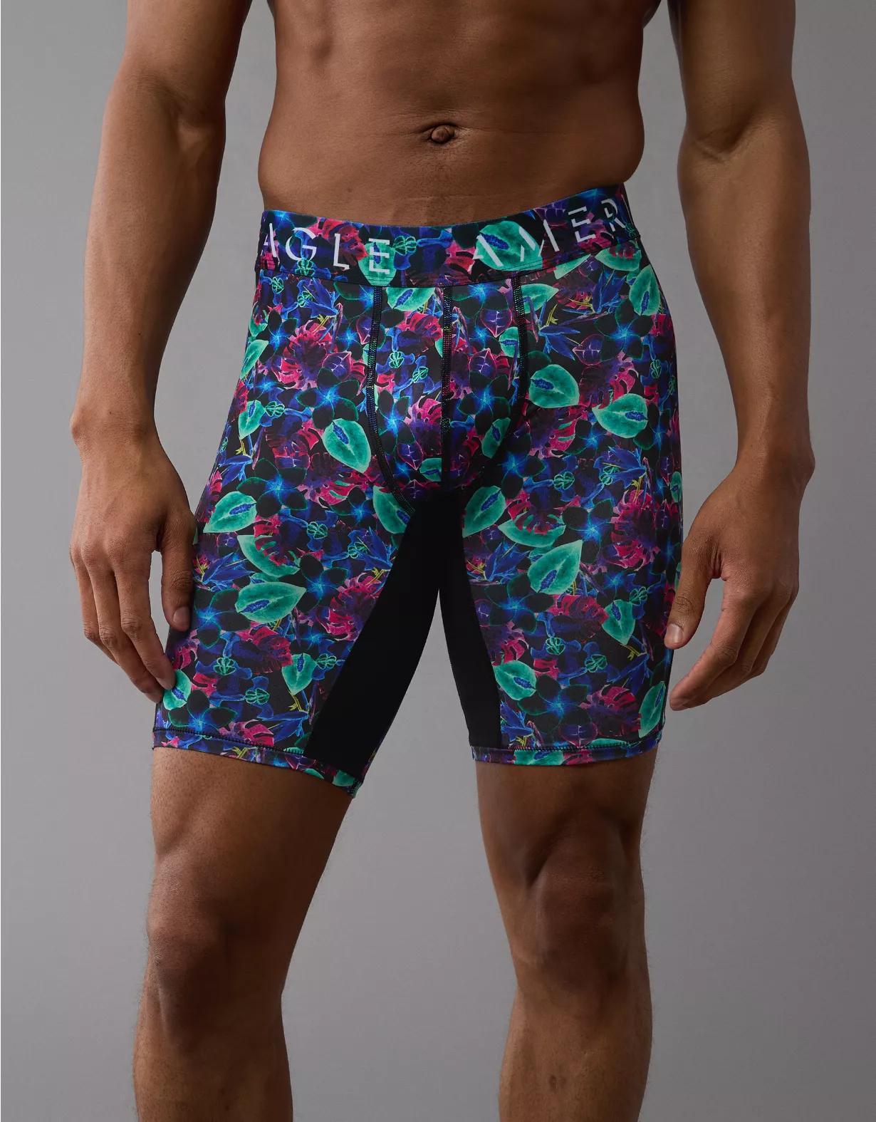 AEO Men's Solid 9" Flex Boxer Brief Product Image