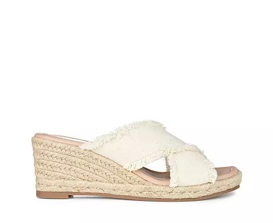 Journee Shanni Womens Wedge Sandals Product Image