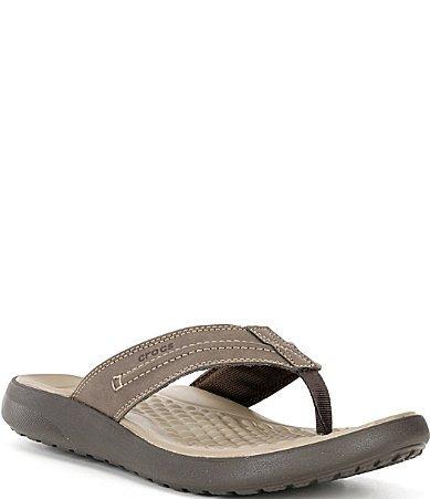 Crocs Yukon Vista II LiteRide™ Men's Flip Flops, Size: M8W10, Green Product Image