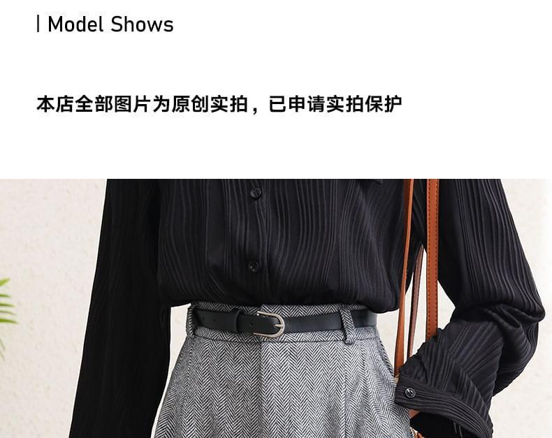 High Waist Dress Shorts Product Image