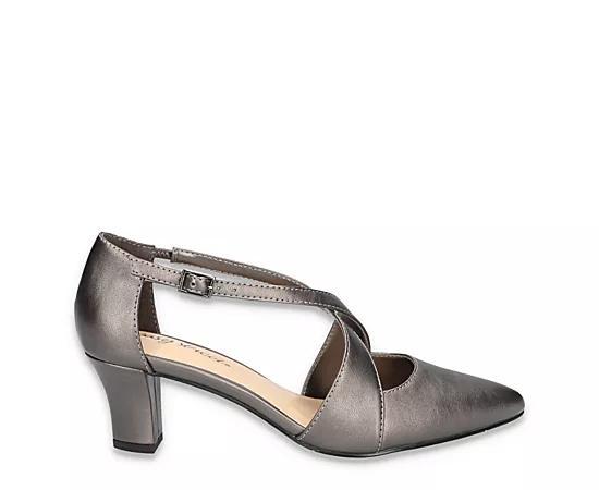 Easy Street Elegance Women's Slingback Pumps, Size: 10, Silver Product Image