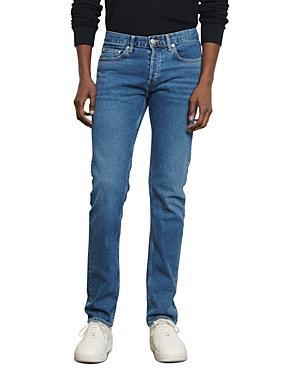 Mens Washed Slim Cut Jeans Product Image