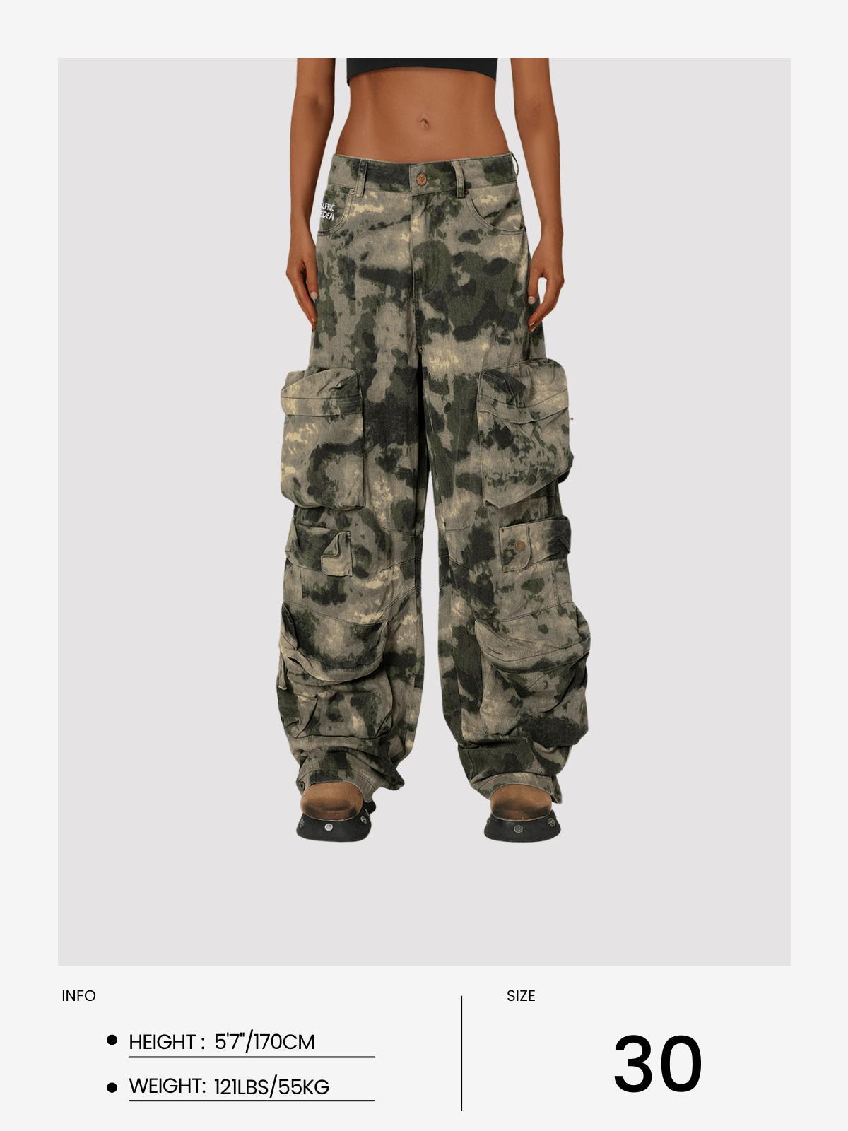 Aelfric Eden Camouflage Baggy Pants Product Image