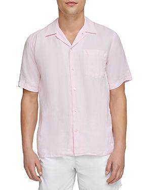 Mens Garment-Dyed Linen Camp Shirt Product Image
